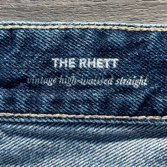 VTG Adriano Goldschmied; Medium Blue; The Rhett; Straight Jeans; 28 Regular - Picture 6 of 8